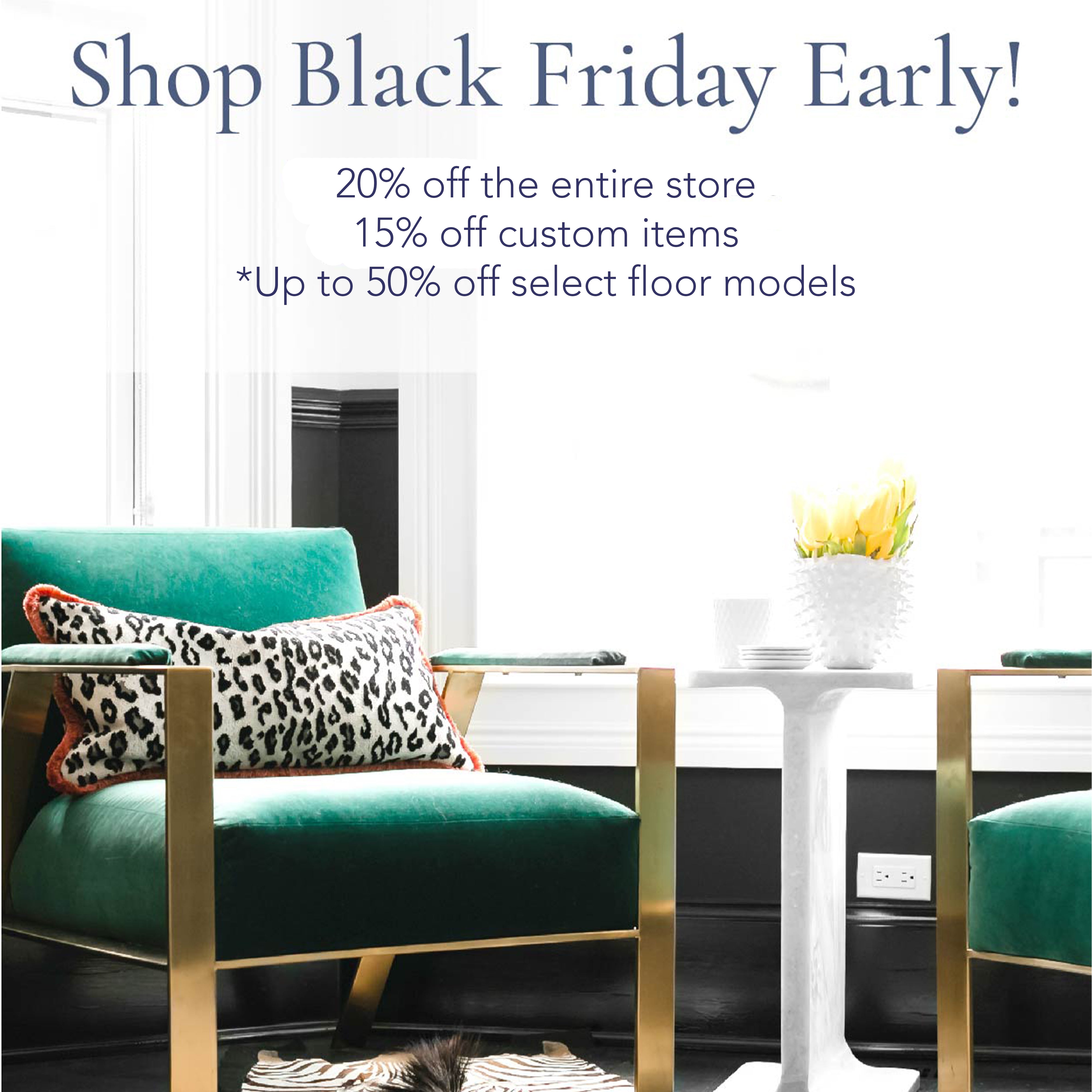 ANNOUNCING OUR BLACK FRIDAY DEALS!!