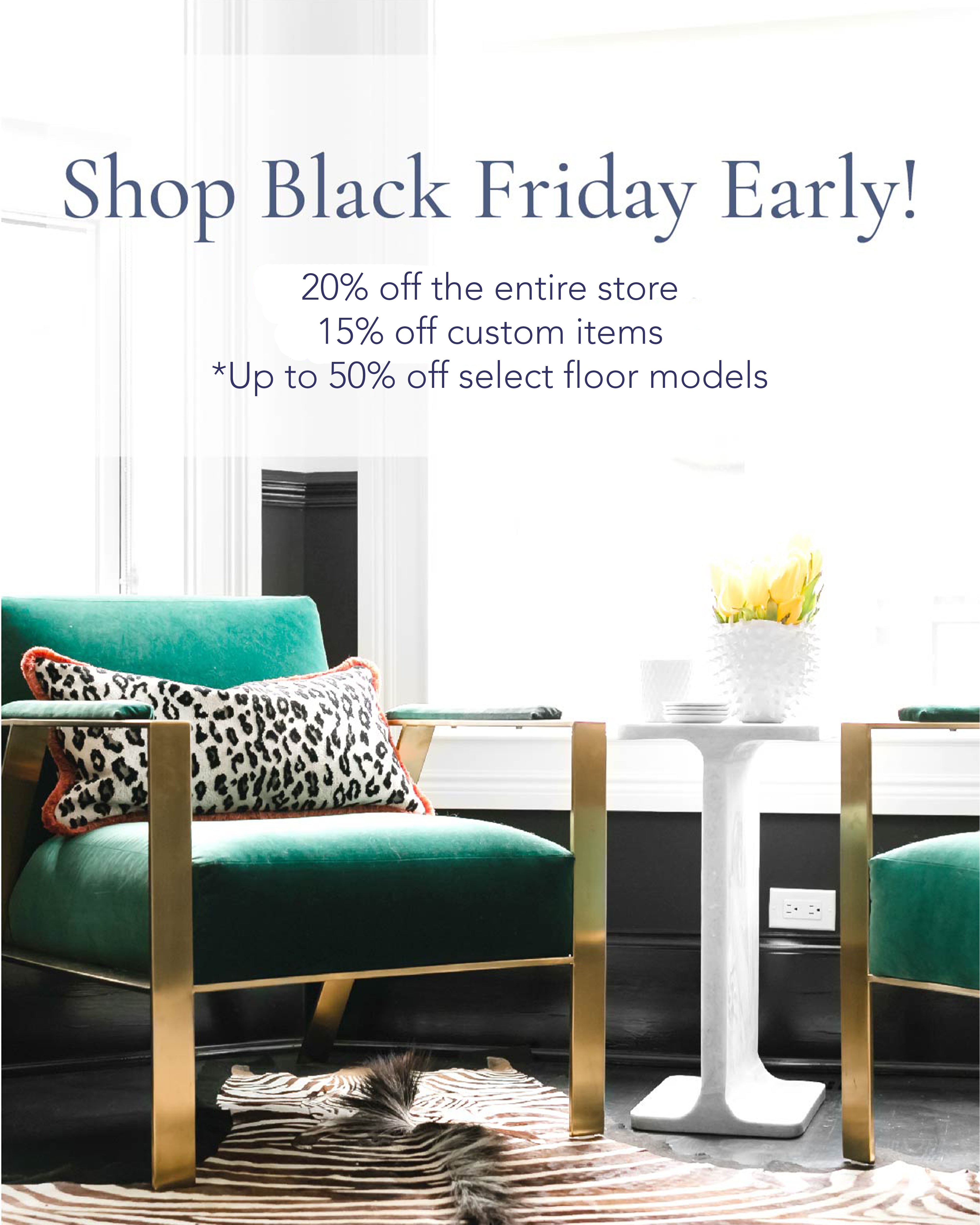 ANNOUNCING OUR BLACK FRIDAY DEALS!!