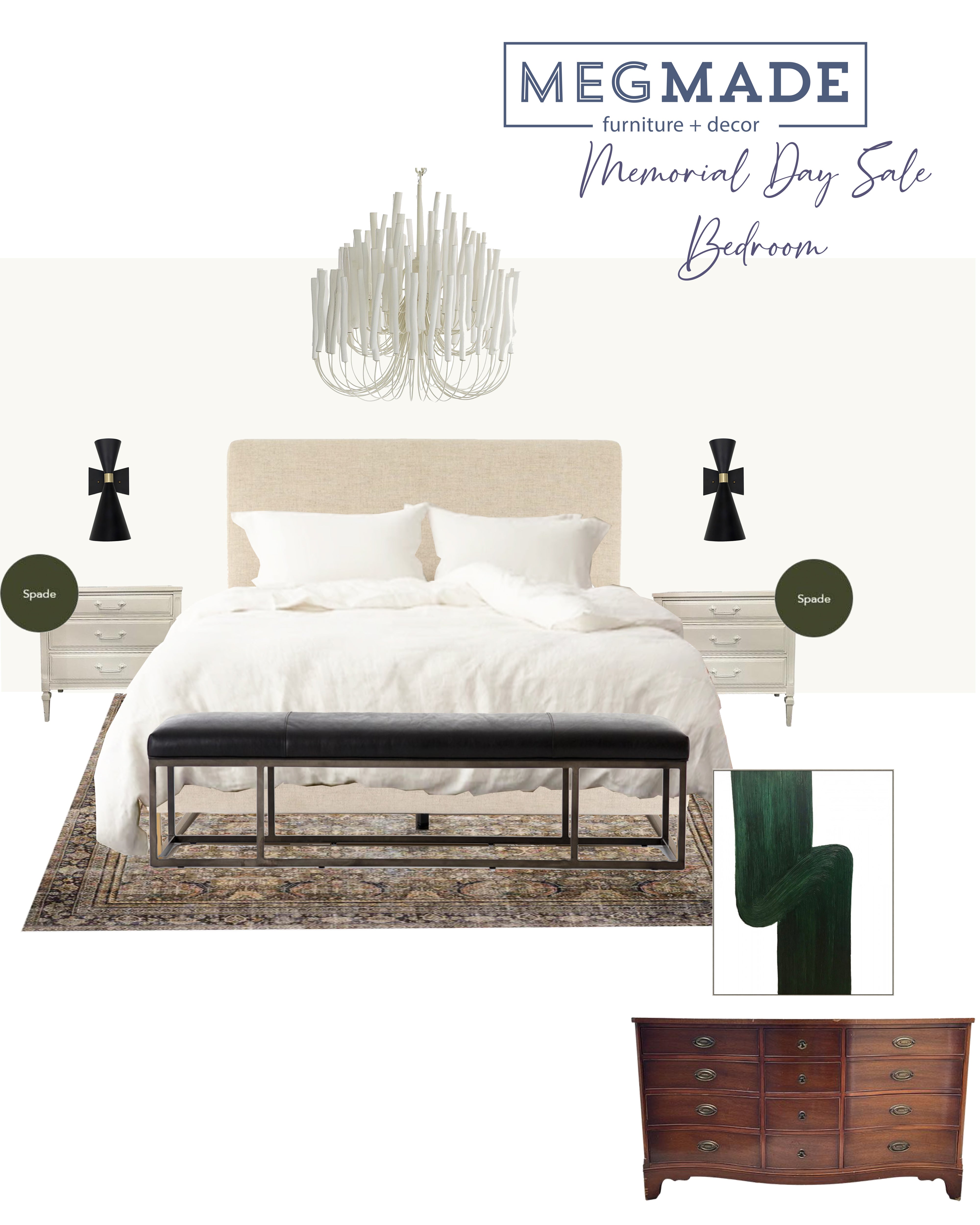 MEGMADE MEMORIAL DAY SALE BEDROOM DESIGN