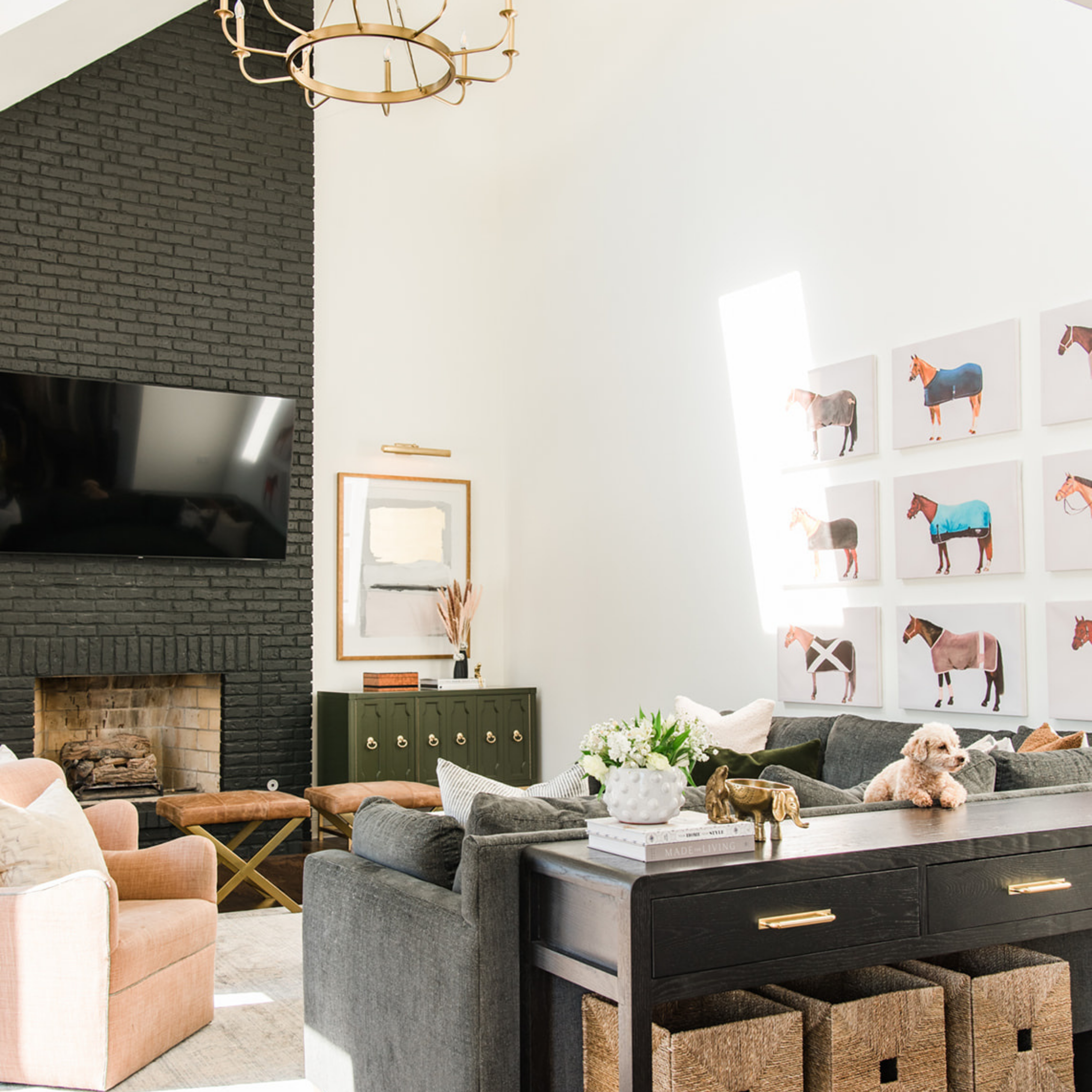 MEG AND JOE'S FAMILY ROOM REVEAL