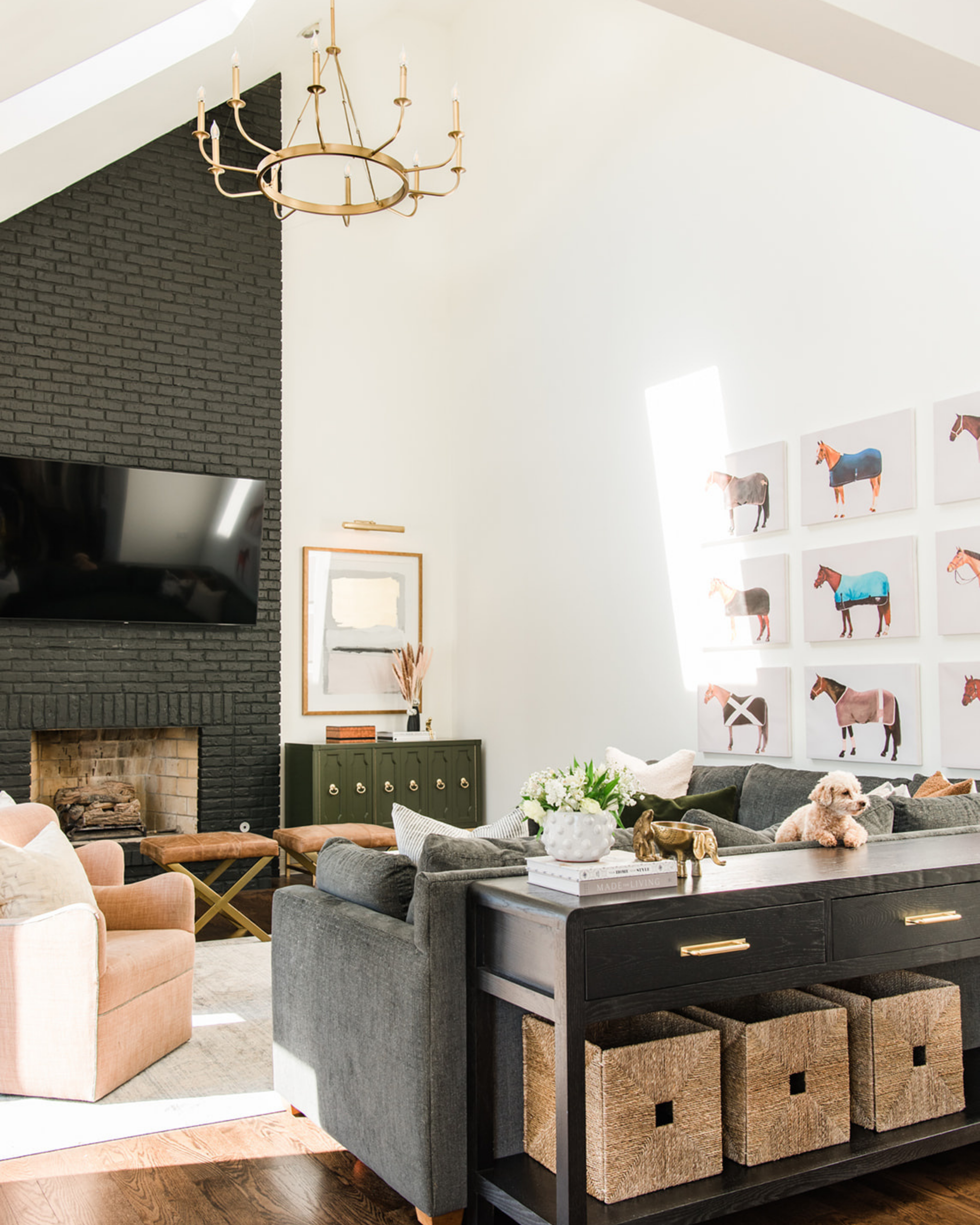 MEG AND JOE'S FAMILY ROOM REVEAL