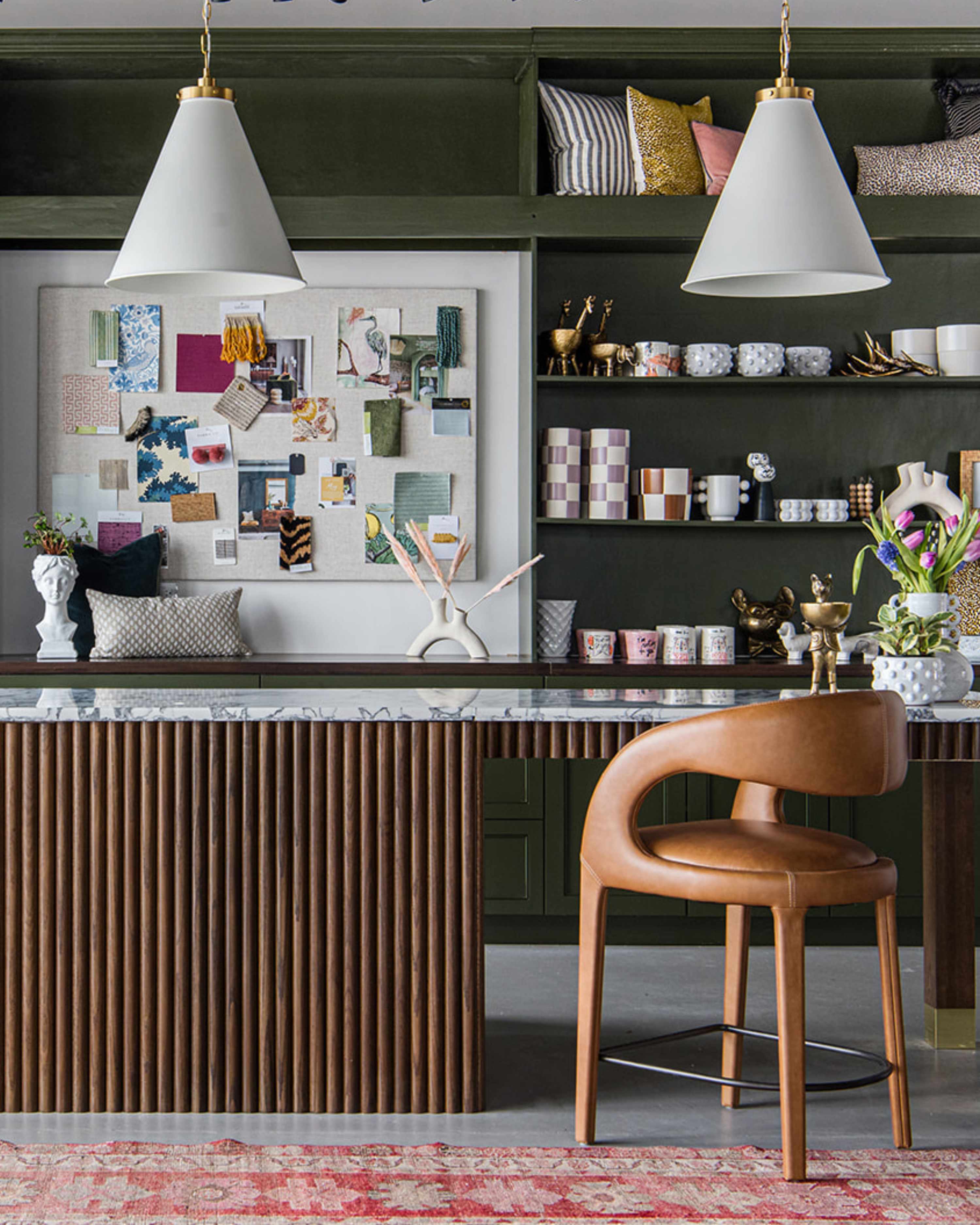 Our front counter styled at our Munster, IN location