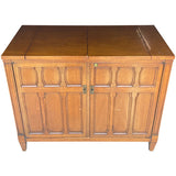 36"-52.5" Unfinished 2 Door Drexel Vintage Bar Cart #08786