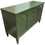 54" Finished 2 Door 3 Drawer Vintage Buffet #08793