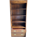 35" Unfinished 2 Drawer Henredon Vintage Hutch #08811