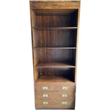 35" Unfinished 2 Drawer Henredon Vintage Hutch #08811