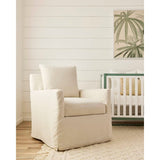 Lilah Slipcovered Swivel Chair w/ Glider Option