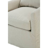 Lilah Slipcovered Swivel Chair w/ Glider Option