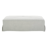 Miles Slipcovered Ottoman