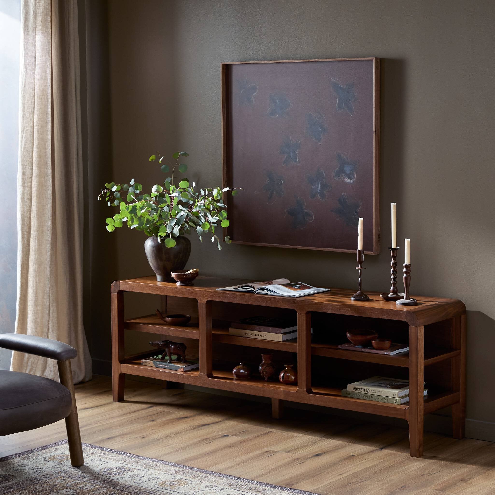 Shop artwork and discover interior design services in the Charlotte North Carolina area. MegMade designs has been featured in Midwest Living for their lacquered craftsman home design style. Visit the MegMade store in the Niles Michigan - Chicago area.