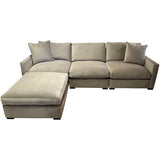 112" Asher 4pc Modular Sectional