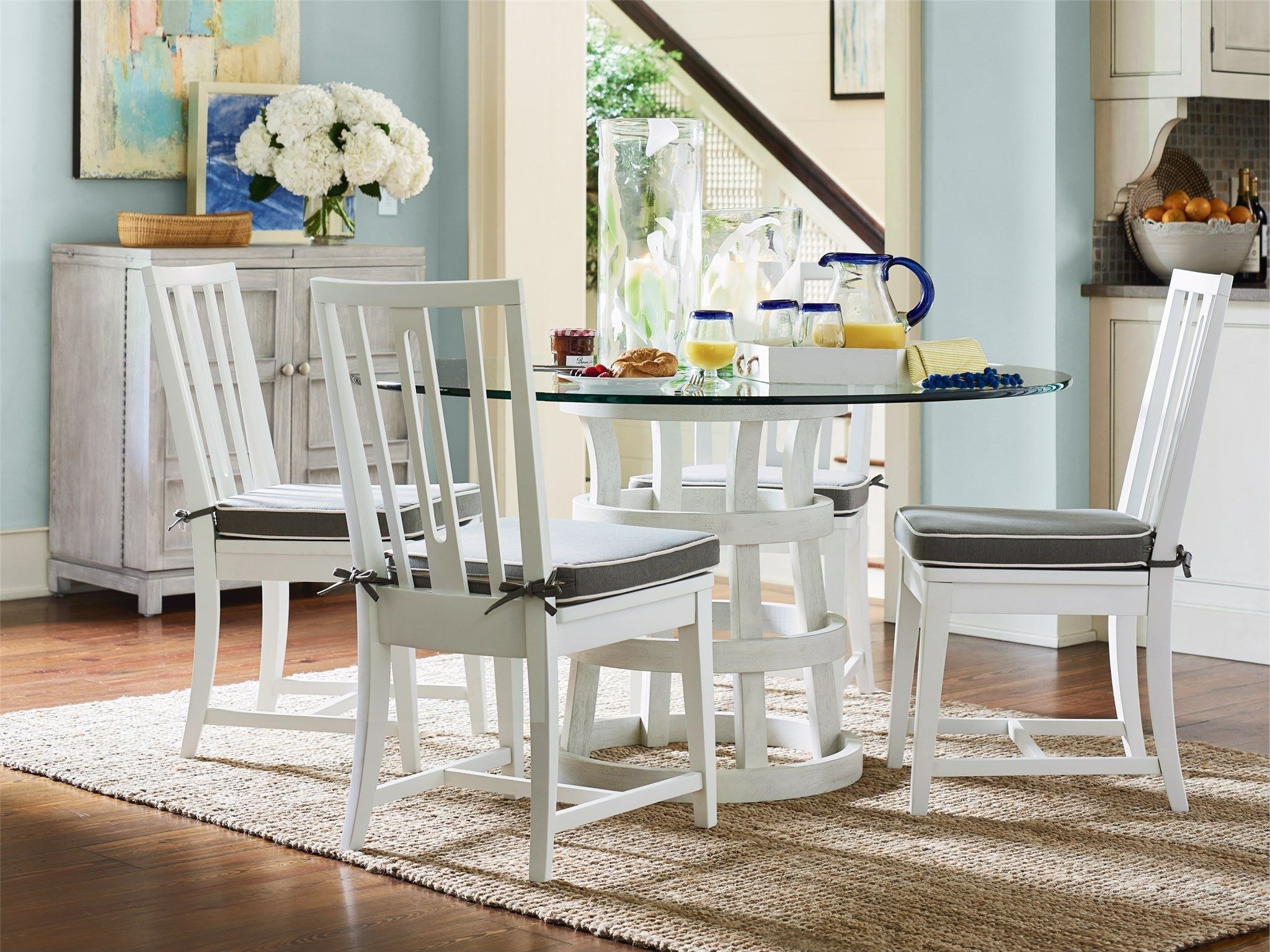 Shop credenzas and discover interior design services in the Schaumburg area. MegMade designs has been featured in Renovation Goldmine for their refinished painted furniture home design style. Visit the MegMade store in the New Buffalo - Chicago area.