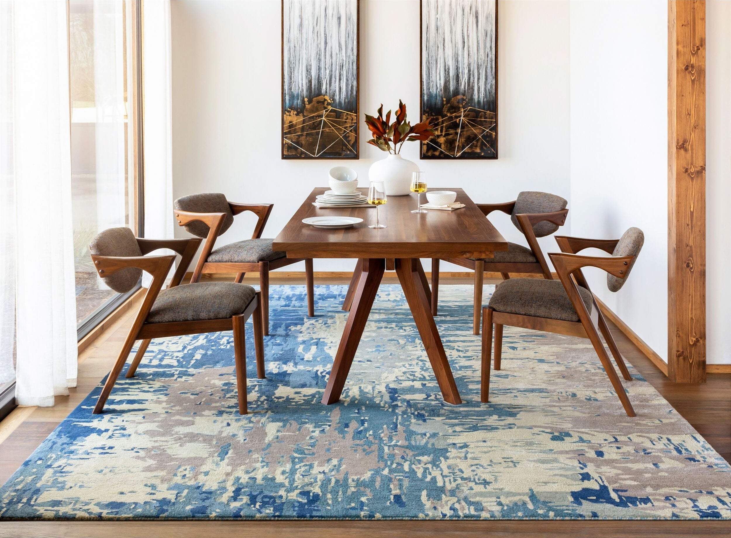 Shop credenzas and discover room design services in the Los Angeles area. MegMade designs has been featured in Renovation Goldmine for their transitional tudor home design style. Visit the MegMade store in the Barrington - Chicago area.