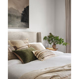 Magnolia Home by Joanna Gaines x Loloi  Moss / Beige Pillow