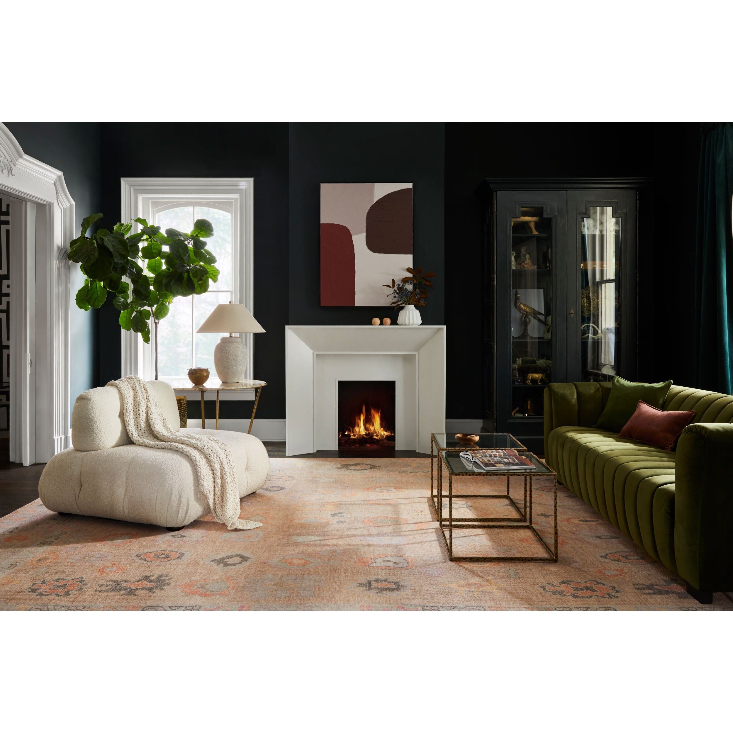 Shop sofas and discover room design services in the Charleston area. MegMade designs has been featured in Northwest Indiana Times for their leopard print farmhouse home design style. Visit the MegMade store in the Niles Michigan - Chicago area.