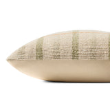 Ivory / Green Pillow