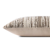 Dark Taupe / Ivory Pillow