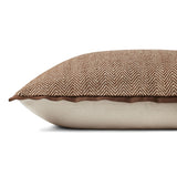 Jean Stoffer x Loloi  Chocolate Pillow