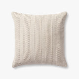 Magnolia Home by Joanna Gaines x Loloi Cameron Ivory Pillow
