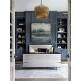 Prescott Gold Leaf Chandelier