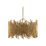 Prescott Gold Leaf Chandelier