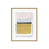 Pink and Gold 1 Vertical Abstract Wall Art 35.75x45.75