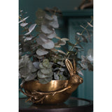 E+E Figurine Matte Brass Handle Bowl