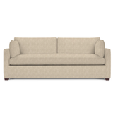 Wells Classic Modern Down-Blend Bench Cushion Sofa 88" Rowe Furniture