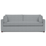 Wells Classic Modern Down-Blend Bench Cushion Sofa 88" Rowe Furniture