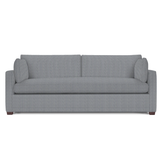Wells Classic Modern Down-Blend Bench Cushion Sofa 88" Rowe Furniture