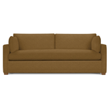 Wells Classic Modern Down-Blend Bench Cushion Sofa 88" Rowe Furniture
