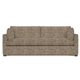 Wells Classic Modern Down-Blend Bench Cushion Sofa 88" Rowe Furniture