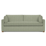Wells Classic Modern Down-Blend Bench Cushion Sofa 88" Rowe Furniture
