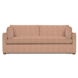 Wells Classic Modern Down-Blend Bench Cushion Sofa 88" Rowe Furniture