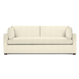 Wells Classic Modern Down-Blend Bench Cushion Sofa 88" Rowe Furniture