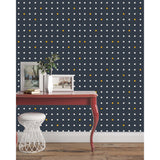 Take The Edge Off - Navy Wallpaper SAMPLE