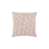 Pink Geometric Throw Pillow