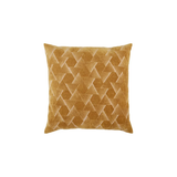 Yellow Geometric Throw Pillow
