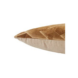 Caramel Geometric Throw Pillow