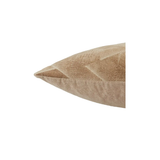Sand Geometric Throw Pillow