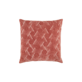 Rose Geometric Throw Pillow