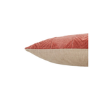 Pink Chevron Lumbar Pillow