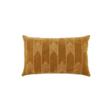 Yellow Chevron Lumbar Pillow