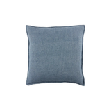 Burbank Blue Linen Pillow