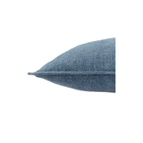 Burbank Blue Linen Pillow