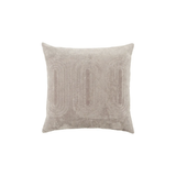Deco Gray Throw Pillow