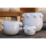 Fem Rosa Ceramic Detailed Pot Large