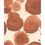 Spot On - Burnt Orange Wallpaper SAMPLE